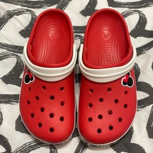 Crocs Crocband Minnie Mouse clog womens size 11 never worn